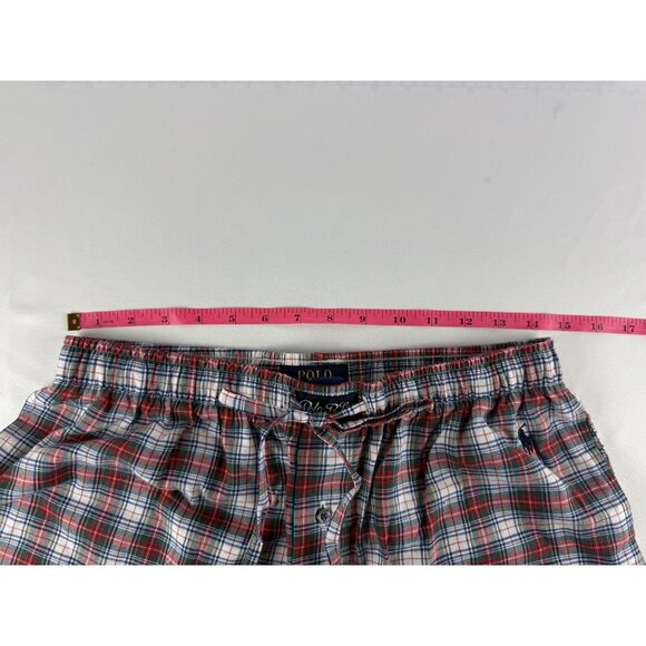 NWOT POLO RALPH LAUREN Sleepwear Mens Medium Red Tartan Plaid Pajama Set PJs $10 - Picture 16 of 16